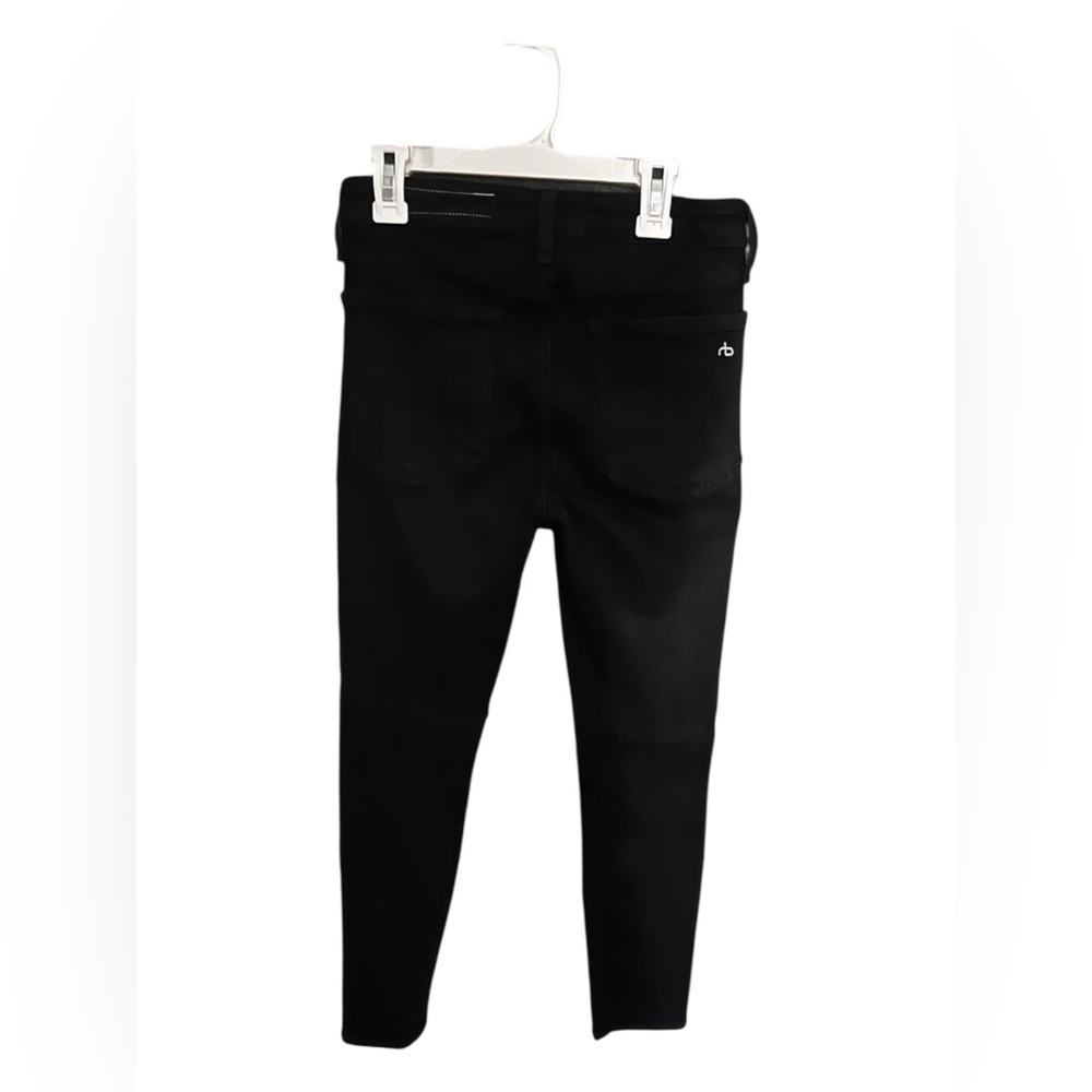 Rag & Bone Charcoal Denim Jeans - Picture 7 of 10